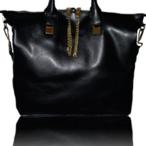 Leather handbag